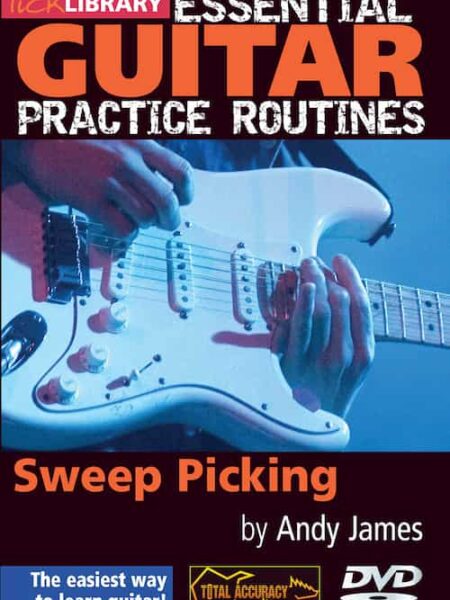 Andy James - Lick Library - Practice Routines - Sweep Picking