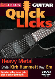 Andy James - Lick Library - Quick Licks - Kirk Hammett