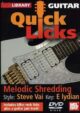 Andy James - Lick Library - Quick Licks - Steve Vai Melodic Shredding