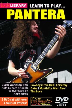 Andy James - Lick Library - Learn To play Pantera