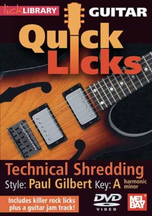 Andy James - Lick Library - Quick Licks - Paul Gilbert