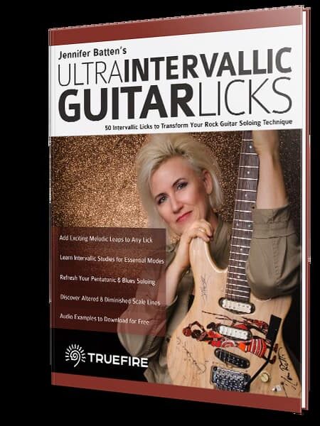 Jennifer Batten - Fundamental Changes - Ultra Intervallic Guitar Licks