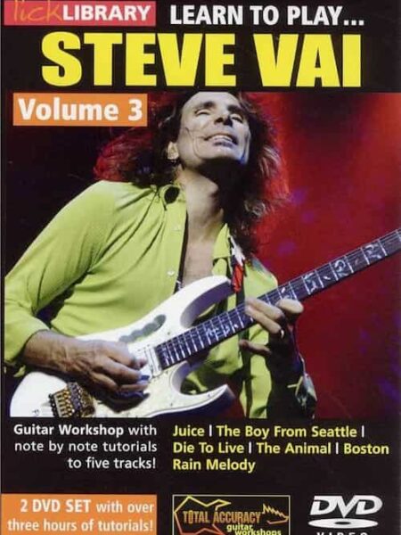 Andy James - Lick Library - Learn To Play Steve Vai Vol 3