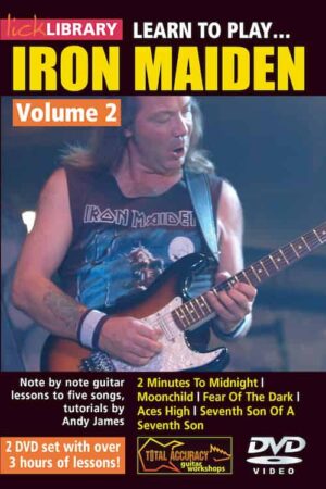 Andy James - Lick Library - Learn To Play Iron Maiden Vol 2