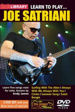 Andy James - Lick Library - Learn To Play Joe Satriani