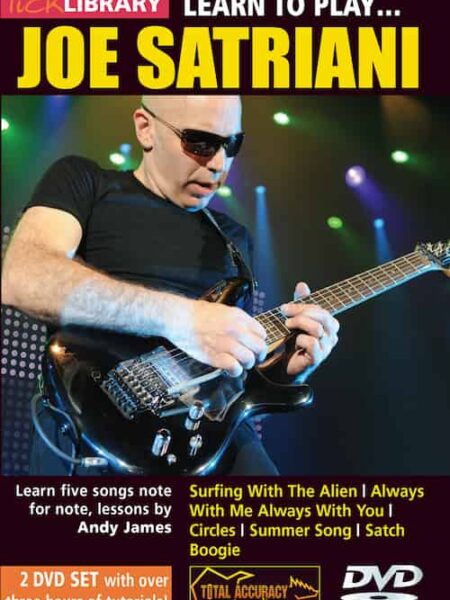 Andy James - Lick Library - Learn To Play Joe Satriani