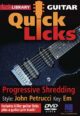 Andy James - Lick Library - Quick Licks - John Petrucci Progressive Shredding in Em