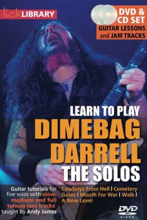 Andy James - Lick Library - Learn To Play Dime Bag Darrell Solos