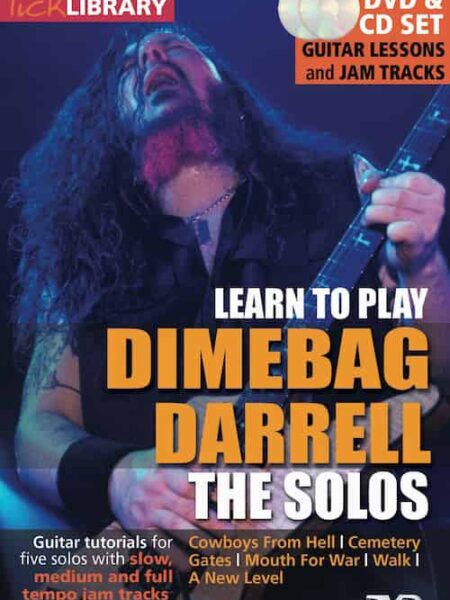 Andy James - Lick Library - Learn To Play Dime Bag Darrell Solos