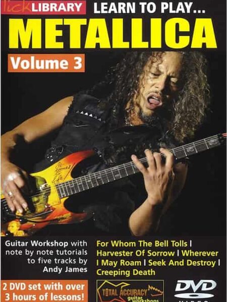 Andy James - Lick Library - Learn To Play Metallica Vol 3