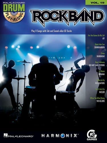 Hal Leonard - Playalong - Rock Band - Modern Rock Edition - Drum Play-Along Volume 19