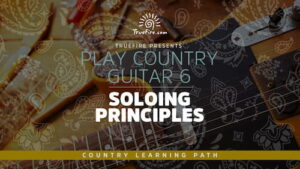 Play Country Guitar 6 Soloing Principles - Truefire