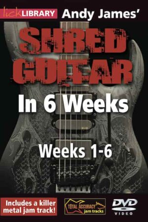 Learn Shred Guitar in 6 Weeks - Week 1-6 complete