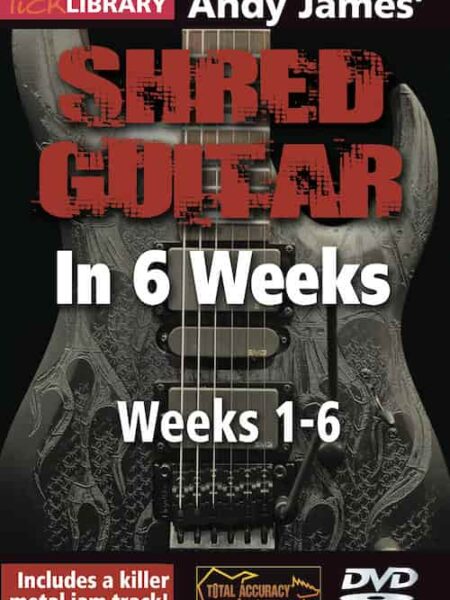 Learn Shred Guitar in 6 Weeks - Week 1-6 complete