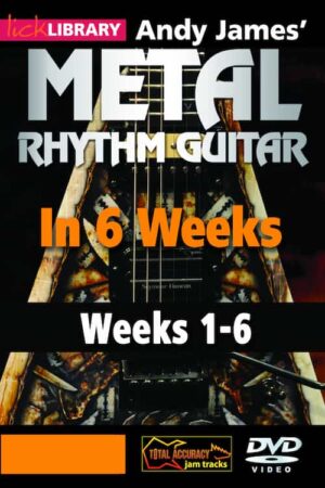 Learn Metal Rhythm Guitar in 6 Weeks - week 1-6 complete