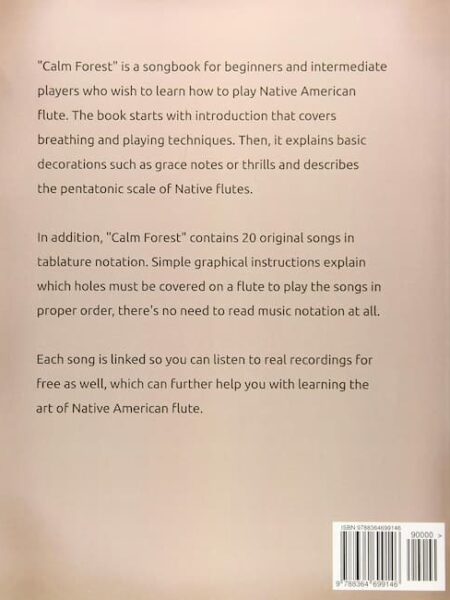 Calm Forest - Native American Flute Songbook - Learn To Play Native American Flute