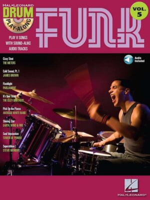 Hal Leonard - Playalong - Funk (Songbook) drum play-along vol 5