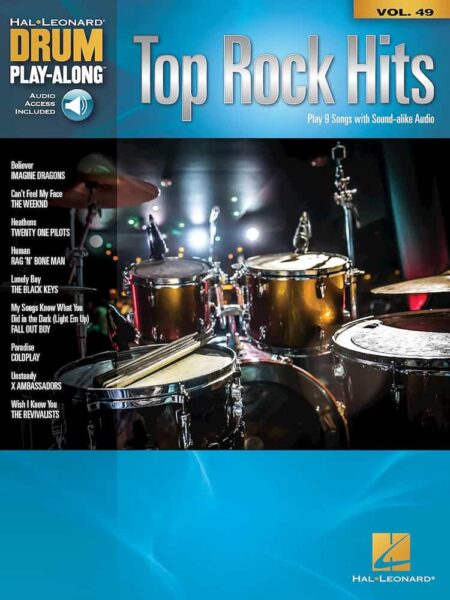 Top Rock Hits - Drum Playalong