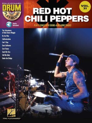 Hal Leonard - Playalong - Red Hot Chili Peppers (Songbook) drum play-along vol 31