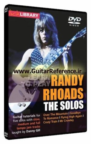 Danny Gill - Lick Library - Randy Rhoads The Solos