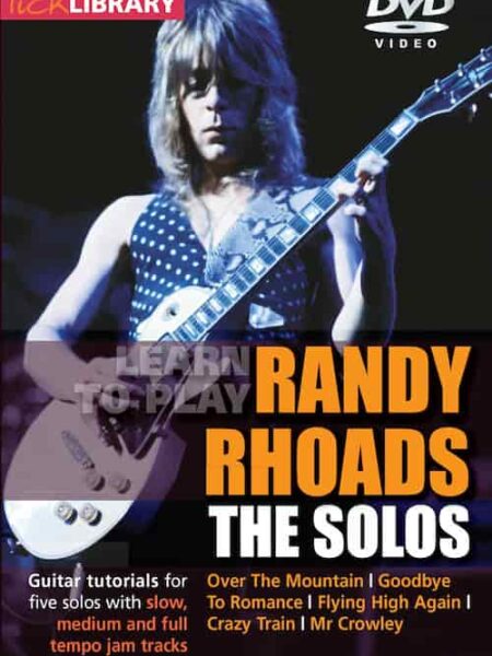 Danny Gill - Lick Library - Randy Rhoads The Solos