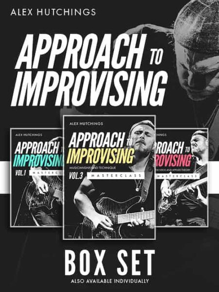 Alex Hutchings - JTC - Approach To Improvising Masterclass Boxset