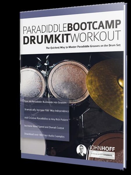 John Hoff - Fundamental Changes - Paradiddle Bootcamp Drumkit Workout