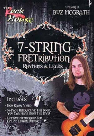 Buz Mcgrath - Rock House Method - 7-String Fretribution Rhythyms & Leads