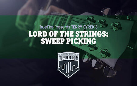 Terry Syrek - Truefire - Lord Of The Strings - Sweep Picking