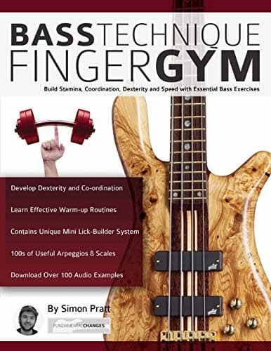 Simon Pratt -Fundamental Changes - Bass Technique Finger Gym