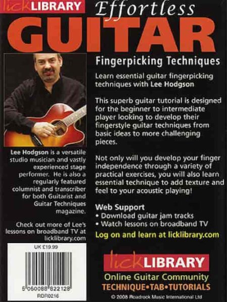 Lee Hodgson - Lick Library - Fingerpicking Techniques