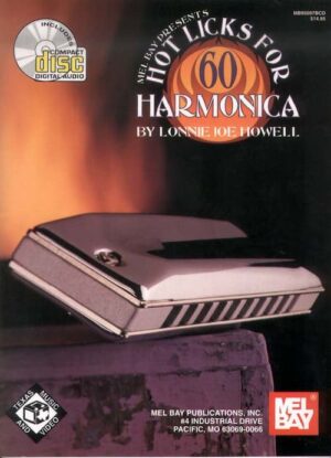 Lonnie Joe Howell - Melbay - 60 Hot Licks For Harmonica