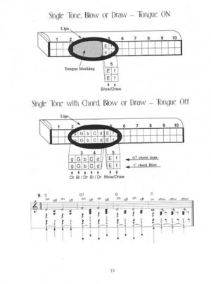 Tremolo and Octave Harmonica Method