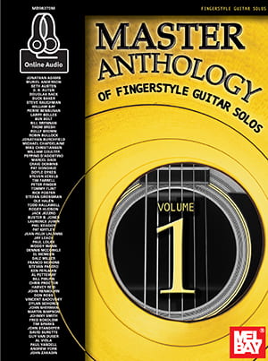 Master Anthology Of Fingerstyle Guitar Solos - Melbay - Vol 1