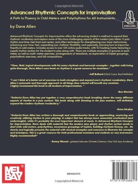 Dave Allen - Melbay - Advanced Rhythmic Concepts for Improvisation