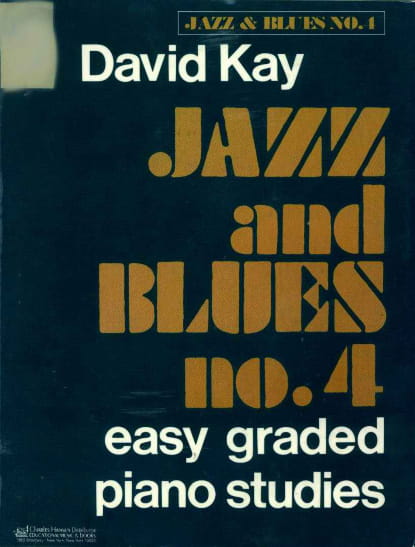 Jazz And Blues No 4 Easy Graded Piano Pieces