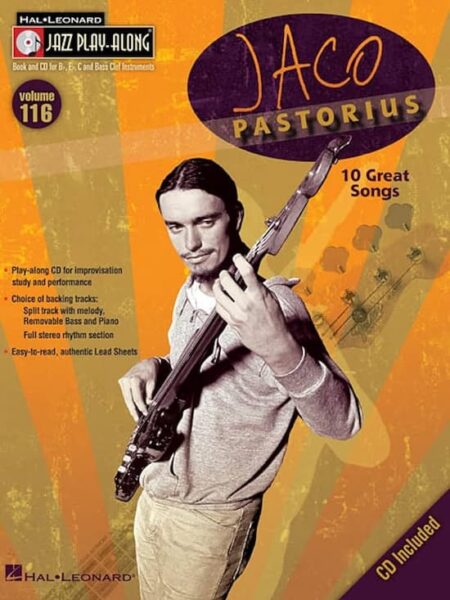 Jaco Pastorius - Hal Leonard - Jazz PlayAlong Vol 116