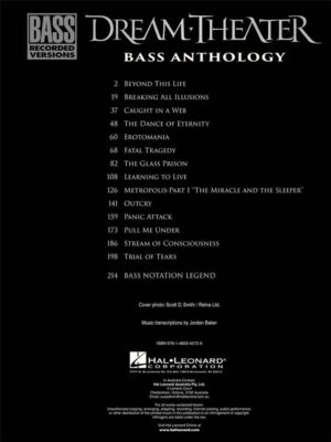 Dream Theater - Bass Anthology