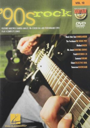 Hal Leonard - Guitar PLay-along Volume 10 - 90s Rock