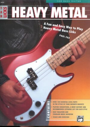 Paul Fox - Heavy Metal Bass Tab Licks