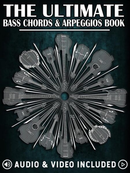کتاب جامع آکوردها و آرپژهای گیتار بیس | The Ultimate Bass Chords & Arpeggios Book