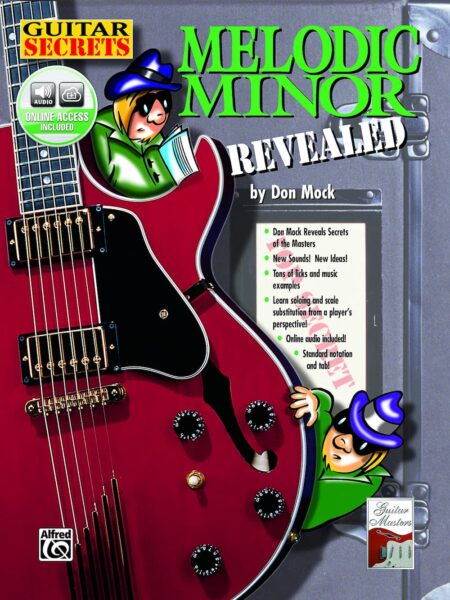 دانلود کتاب آموزش گام مینور ملودیک گیتار | Don Mock – Melodic Minor Revealed